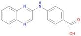 Benzoic acid, 4-(2-quinoxalinylamino)-