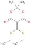 1,3-Dioxane-4,6-dione, 5-[bis(ethylthio)methylene]-2,2-dimethyl-