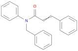 2-Propenamide, N,3-diphenyl-N-(phenylmethyl)-