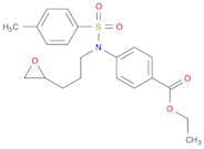 Benzoic acid, 4-[[(4-methylphenyl)sulfonyl][3-(2-oxiranyl)propyl]amino]-, ethyl ester