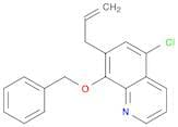 7-Allyl-8-(benzyloxy)-5-chloroquinoline