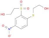 Ethanol, 2-[[2-[(2-hydroxyethyl)sulfonyl]-4-nitrophenyl]thio]-