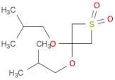 Thietane,3,3-bis(2-methylpropoxy)-, 1,1-dioxide