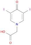 3,5-Diiodo-4-pyridone-1-acetic acid