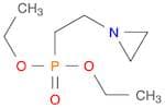 Phosphonic acid, P-[2-(1-aziridinyl)ethyl]-, diethyl ester