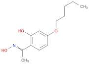 Ethanone, 1-[2-hydroxy-4-(pentyloxy)phenyl]-, oxime