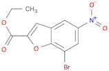Ethyl 7-bromo-5-nitrobenzofuran-2-carboxylate