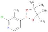 2-Chloro-3-methyl-4-(4,4,5,5-tetramethyl-1,3,2-dioxaborolan-2-yl)pyridine