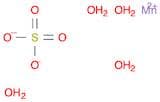Sulfuric acid, manganese(2+) salt, hydrate (1:1:4)