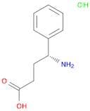 Benzenebutanoic acid, γ-amino-, hydrochloride (1:1), (γR)-