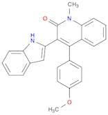 3-(1H-2-INDOLYL)-4-(4-METHOXYPHENYL)-1-METHYL-1H-2-QUINOLINONE