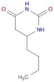 2,4(1H,3H)-Pyrimidinedione, 6-butyldihydro-