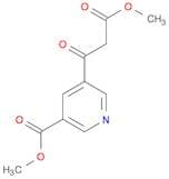3-Pyridinepropanoic acid, 5-(methoxycarbonyl)-β-oxo-, methyl ester