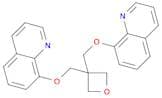 Quinoline, 8,8'-[3-oxetanylidenebis(methyleneoxy)]bis- (9CI)