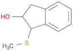 1H-Inden-2-ol, 2,3-dihydro-1-(methylthio)-