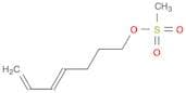 4,6-Heptadien-1-ol, methanesulfonate, (E)-