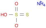 Thiosulfuric acid (H2S2O3), ammonium salt (1:1)
