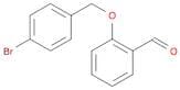 2-[(4-Bromophenyl)methoxy]benzaldehyde
