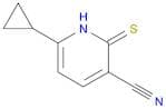 6-Cyclopropyl-2-sulfanylpyridine-3-carbonitrile