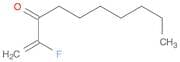 1-Decen-3-one, 2-fluoro-