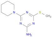 4-(Methylthio)-6-(piperidin-1-yl)-1,3,5-triazin-2-amine