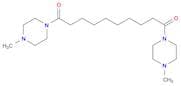 Piperazine, 1,1'-(1,10-dioxo-1,10-decanediyl)bis[4-methyl- (9CI)