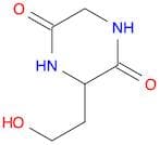 2,5-Piperazinedione, 3-(2-hydroxyethyl)-