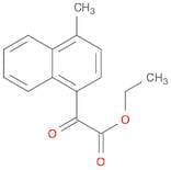 Ethyl 4-methyl-1-naphthoylformate