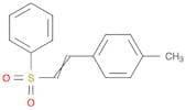 Benzene, 1-methyl-4-[2-(phenylsulfonyl)ethenyl]-