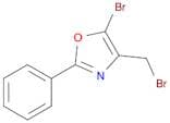 Oxazole, 5-bromo-4-(bromomethyl)-2-phenyl-