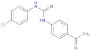 Urea, N-(4-acetylphenyl)-N'-(4-chlorophenyl)-