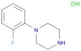 Piperazine, 1-(2-fluorophenyl)-, hydrochloride (1:1)