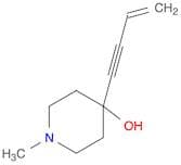 4-Piperidinol, 4-(3-buten-1-yn-1-yl)-1-methyl-