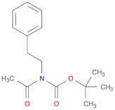 Carbamic acid, acetyl(2-phenylethyl)-, 1,1-dimethylethyl ester (9CI)