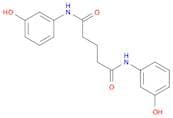 Pentanediamide, N1,N5-bis(3-hydroxyphenyl)-