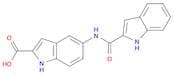 1H-Indole-2-carboxylic acid, 5-[(1H-indol-2-ylcarbonyl)amino]-