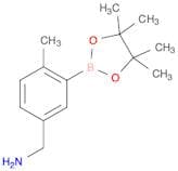 (4-methyl-3-(4,4,5,5-tetramethyl-1,3,2-dioxaborolan-2-yl)phenyl)methanamine