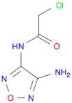 N-(4-Amino-1,2,5-oxadiazol-3-yl)-2-chloroacetamide