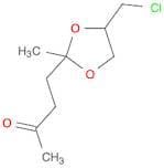 2-Butanone, 4-[4-(chloromethyl)-2-methyl-1,3-dioxolan-2-yl]-