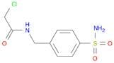 2-chloro-N-[(4-sulfamoylphenyl)methyl]acetamide