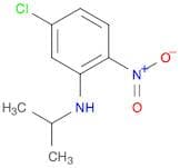 Benzenamine, 5-chloro-N-(1-methylethyl)-2-nitro-