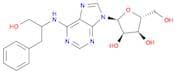Adenosine, N-[1-(hydroxymethyl)-2-phenylethyl]-, (S)- (9CI)