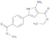 Ethyl 2-amino-5-(4-(methoxycarbonyl)phenyl)-1H-pyrrole-3-carboxylate