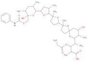 Monensin,16-deethyl-3-O-demethyl-16-methyl-3-O-(1-oxopropyl)-, 26-(phenylcarbamate)(9CI)