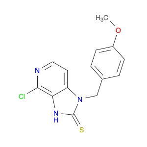 2H-IMidazo[4,5-c]pyridine-2-thione, 4-chloro-1,3-dihydro-1-[(4-Methoxyphenyl)Methyl]-