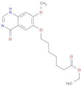 Ethyl 7-((7-methoxy-4-oxo-3,4-dihydroquinazolin-6-yl)oxy)heptanoate