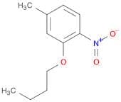 Benzene, 2-butoxy-4-methyl-1-nitro-