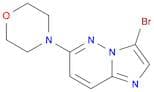 Imidazo[1,2-b]pyridazine, 3-bromo-6-(4-morpholinyl)-
