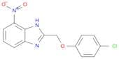 1H-Benzimidazole, 2-[(4-chlorophenoxy)methyl]-4-nitro-