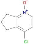 5H-Cyclopenta[b]pyridine, 4-chloro-6,7-dihydro-, 1-oxide